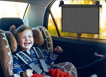 Sun blind for car set of 2 pieces