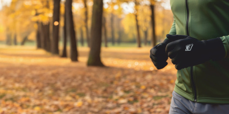 RĘKAWICZKI TERMOAKTYWNE ZIMOWE DOTYKOWE DO BIEGANIA MĘSKIE DO TELEFONU L/XL