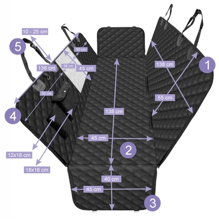 CAR MAT Pet Dog Cat Seat Cover Waterproof ACCESSORIES