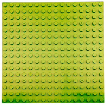 Duża PŁYTKA KONSTRUKCYJNA do klocków LEGO Duplo 16x16 kreatywna j. zielony