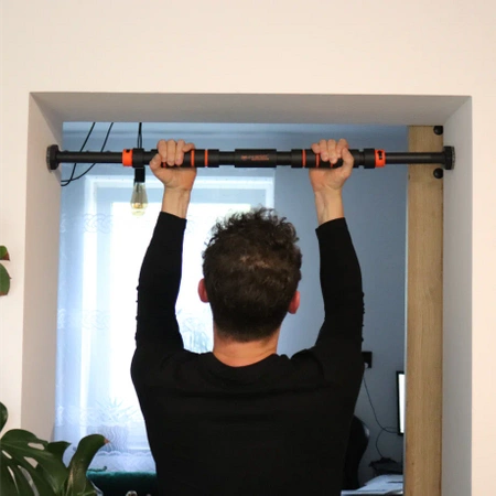 EXERCISE PULL-UP BAR, adjustable, strong STEEL, UP TO 150 kg