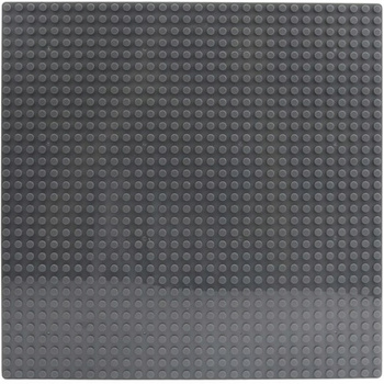 Stavební destička pro kostky LEGO STANDARD - tmavě šedá