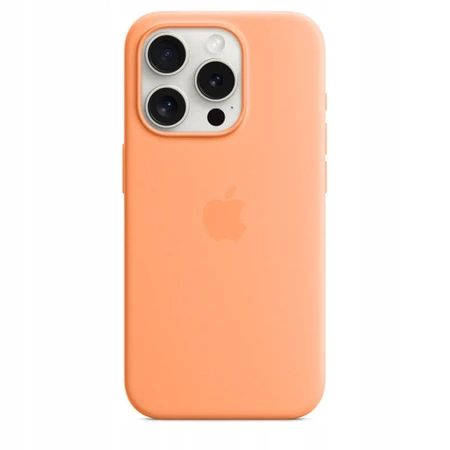 Originální odolné pouzdro APPLE iPhone 15 PRO MagSafe MT1H3ZM oranžové - nové, otevřené balení