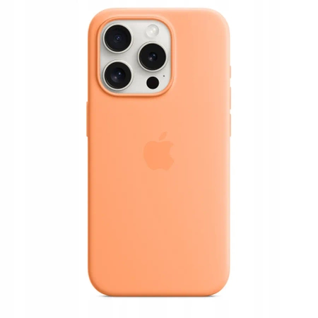 Oryginalne etui APPLE trwała obudowa iPhone 15 PRO MagSafe MT1H3ZM orange - nowe, otwarte opakowanie