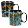 MINECRAFT ceramic thermoactive mug with Creeper Steve Alex
