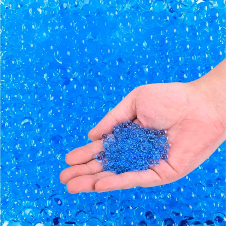 7-8mm Pistol and Rifle Cartridges Gel Bullets - blue 22000 pieces