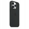 Originální silikonové pouzdro APPLE iPhone 14 Pro - Black (Midnight) - MPTE3ZM/A - Nové, otevřené balení