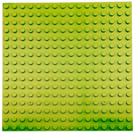 Duża PŁYTKA KONSTRUKCYJNA do klocków LEGO Duplo 16x16 kreatywna j. zielony