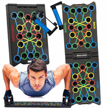 LARGE BOARD PUSH-UP HANDLES MULTIFUNCTIONAL TRAINING 16IN1