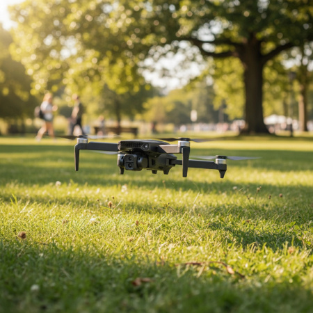 DRON ZABAWKA FlyPro2X REGULACJA 2 KAMERY Silniki BEZSZCZOTKOWE 30min WIFI