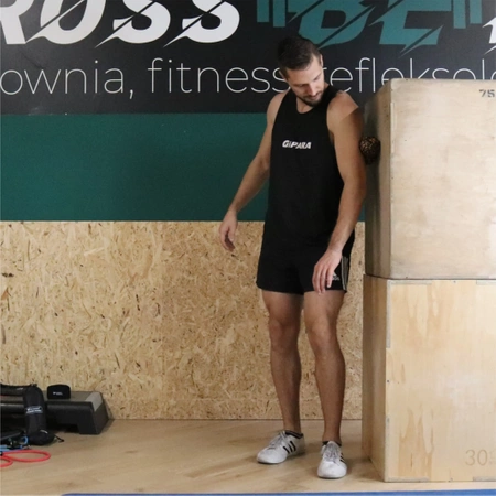 PIŁKA do MASAŻU REHABILITACYJNEGO PODWÓJNY ROLLER DUOBALL Wałek 8cm + EBOOK