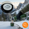 TRAVEL THERMOS FOR TEA COFFEE LEAKPROOF VACUUM STAINLESS STEEL 1L GREEN