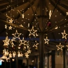 Star light curtain 138 LED 2.5 m garland decoration Christmas lights