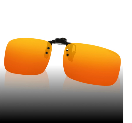 Nakładki na okulary BLOKUJĄCE NIEBIESKIE ŚWIATŁO do komputera ANTI BLUE 99%