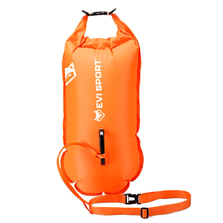 SAFETY SWIM BUOY with DRY POCKET INFLATABLE BOARD ADJUSTMENT