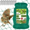 BIRD PROTECTIVE NETTING LARGE VERY STRONG 8x14M AGAINST PEST BIRDS