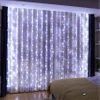 LED LIGHT CURTAIN 3x3 LAMPS 300 Christmas Tree GARLAND COLD XXL