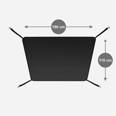 MAGNETIC ANTI-FROST WINDSHIELD COVER Car Windshield Frost Shield XXL