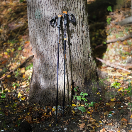 KIJE TREKKINGOWE Składane Regulowane Kijki do Chodzenia NORDIC WALKING Góry | ALUMINIOWE