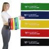 Resistance Bands for Stretching Exercises - Set of 5 Fitness Mini Bands + E-book