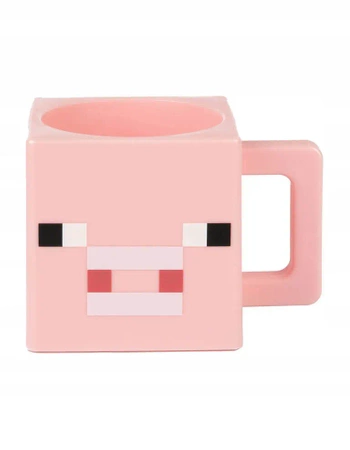 MINECRAFT Prase 3D nerozbitný hrnek pro dítě