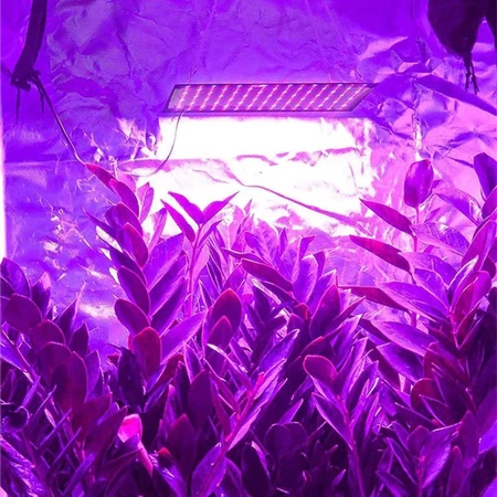 UV lampa na růst rostlin závěsná pěstitelství rostlin PANEL links 225 LED SLIM