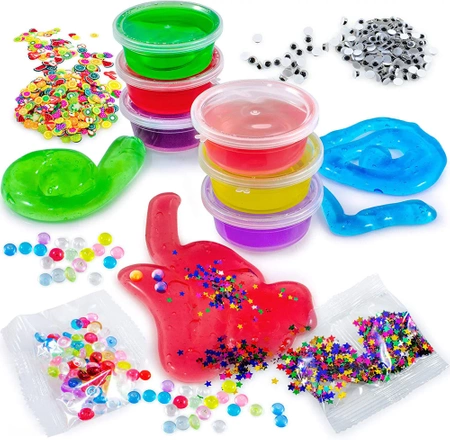 Slime XXL lab set for making colourful clay learning and fun