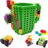 Creative LEGO Brick Mug with Starter Kit - Green