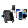 MOTORCYCLE PHONE HOLDER Fast USB Charger QC3.0 MOTORBIKE + Cable EVI BikeLock