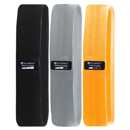 RESISTANCE BANDS FOR EXERCISES SET OF 3 Strong FITNESS BANDS + EBOOK