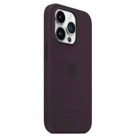 Genuine APPLE iPhone 14 Pro Max Silicone Case - Purple (Elderberry) - MPTX3ZM/A - New, open box