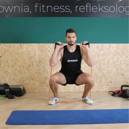 ODPOROVÉ GUMY EKSPANDER pro CVIČENÍ, SADA 5 GUM FITNESS BANDS 100 kg + EBOOK