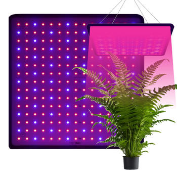 UV Plant Growth Hanging Light - Grow Light Panel with 225 LEDs SLIM