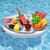 FLOATING POOL TABLE INFLATABLE POOL BAR DRINKS SNACKS