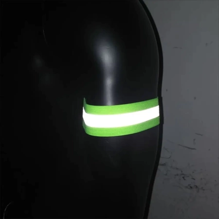 REFLECTIVE BAND Adjustable REFLECTOR for Running on Arm or Leg - 2 pieces