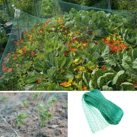 BIRD PROTECTIVE NETTING LARGE VERY STRONG 8x20M AGAINST PEST BIRDS
