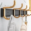 EVI HOME Premium LOFT bathroom hanger with handles, towel hooks