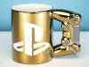 PLAYSTATION PAD Keramický hrnek s ovladačem PS4 PS5 - zlatý