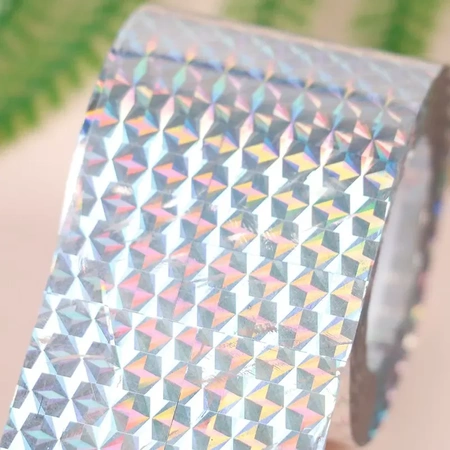 BIRD REPELLENT reflective tape 50m scaring away birds pigeons crows