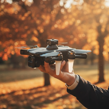 DRON FlyPro14 2 kamery RADAR PRZESZKÓD silniki BEZSZCZOTKOWE 75min ZABAWKA