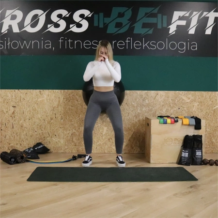 PIŁKA REHABILITACYJNA Gimnastyczna do Ćwiczeń FITNESS SIŁOWNIA 75cm + EBOOK