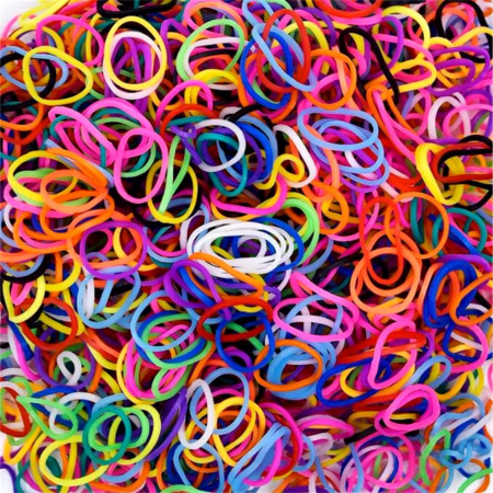 RUBBER BANDS MEGA DIY SET for Making Bracelets XXL Kit 6800 GIFT BOX