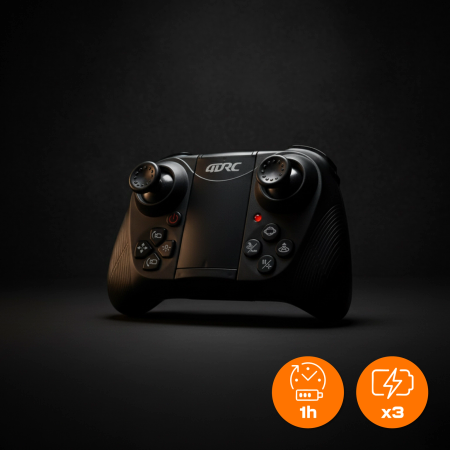 DRONE FlyPro10 2 CAMERAS BRUSHLESS MOTORS HOVER WIFI 3x20min 2KM TOY