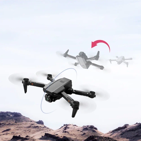 Dron EVI E90 PRO kamerový 4K HD WIFI toy, hover, dosah 250m + 3 baterie (3x20 min)