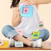 Edukacyjny czytnik kart do NAUKI JĘZYKA ANGIELSKIEGO 112 szt 224 słów nauka