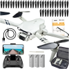 DRONE FlyPro10 2 CAMERAS BRUSHLESS MOTORS HOVER WIFI 3x20min 2KM TOY