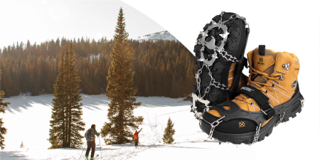 Non-slip shoe crampons, shoe crampons - trekking chains L 41-43