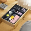 Modular insert organiser for drawer and desk 8 pieces - grey