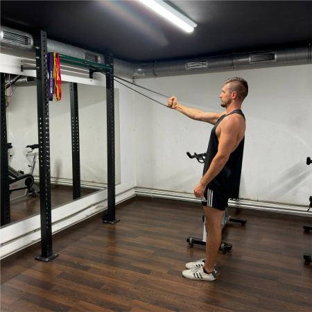 Resistance Bands for Pull-Up Exercises CrossFit SET 4 STRONG Bands + EBOOK