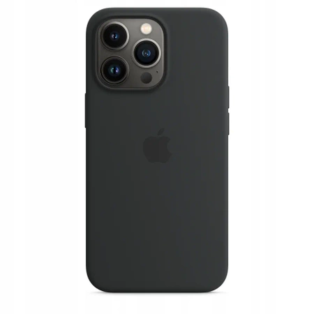 Originální silikonové pouzdro APPLE iPhone 13 Pro Max - černé (Midnight) - MM2U3ZM/A - Nové, otevřené balení